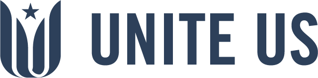 Unite Us Software Company Blue Logo